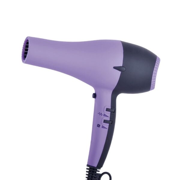 secador de pelo profesional uv dryer violeta